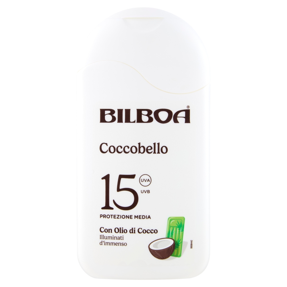 Bilboa Coccobello 15 Protezione Media con Olio di Cocco 200 ml